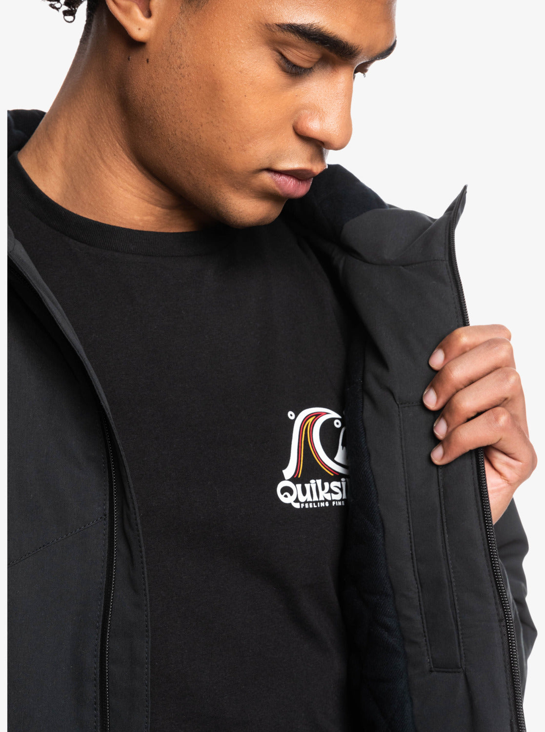 Quiksilver New Brooks 5k Jacket - Black