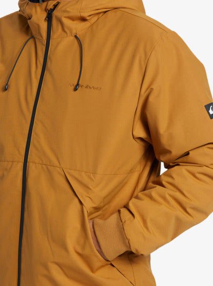 Quiksilver Brooks 5k-jas - Botbruin