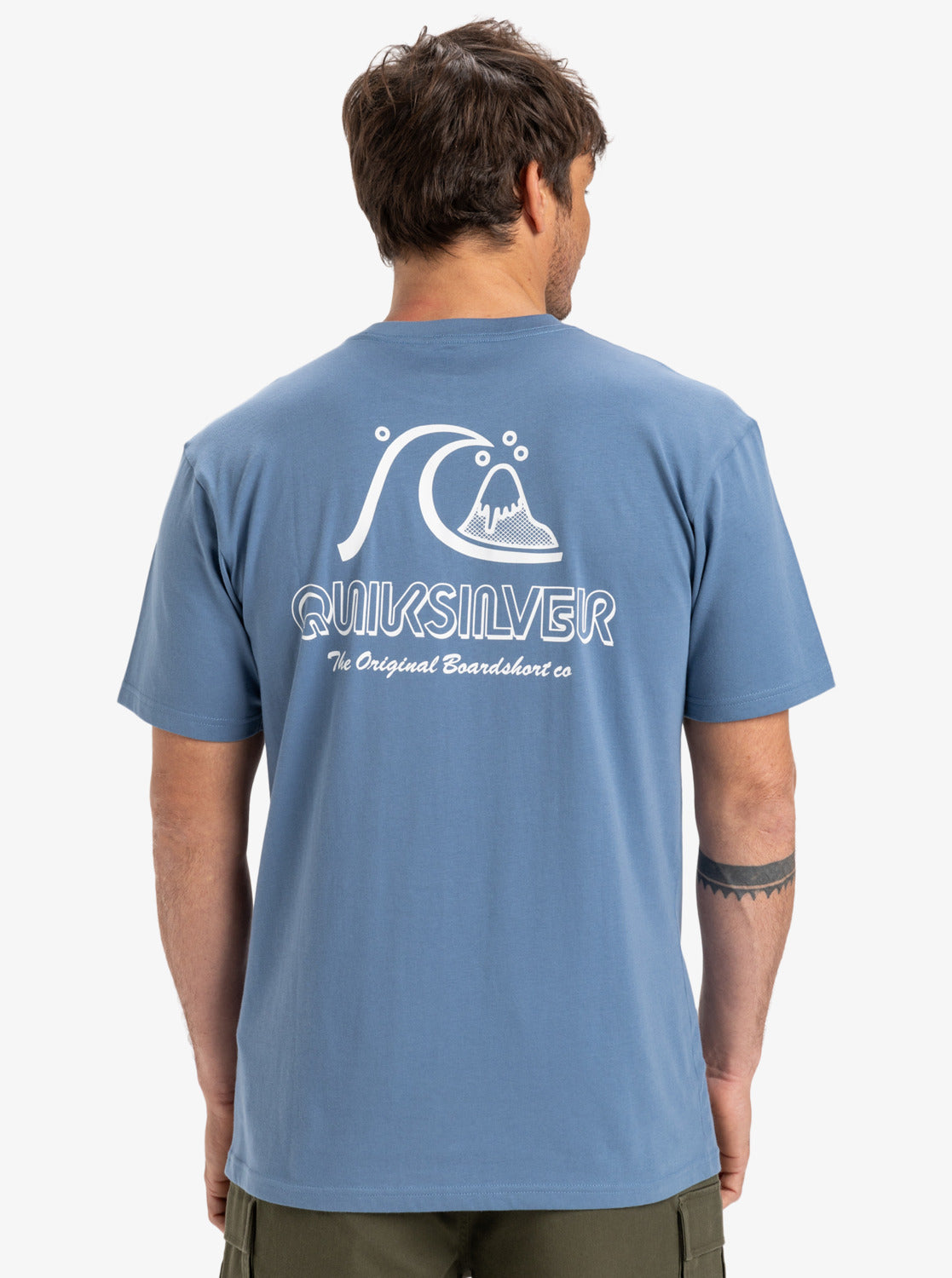 Quiksilver Evo Original Tee - Coronet Blue