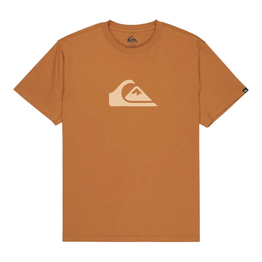 Quiksilver Comp Logo T-Shirt - Tobacco Brown