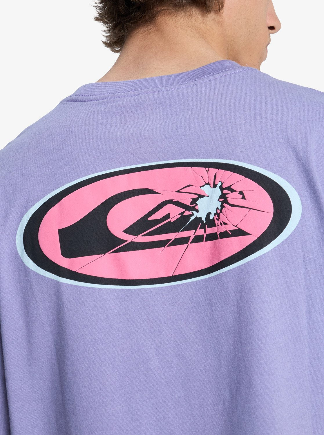 Quiksilver Fractured Wave Men's Short Sleeve T-Shirt - Daybreak