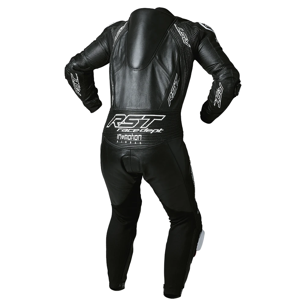 V4.1 Evo Kangaroo Airbag Men's Leather Suit - Black/Black