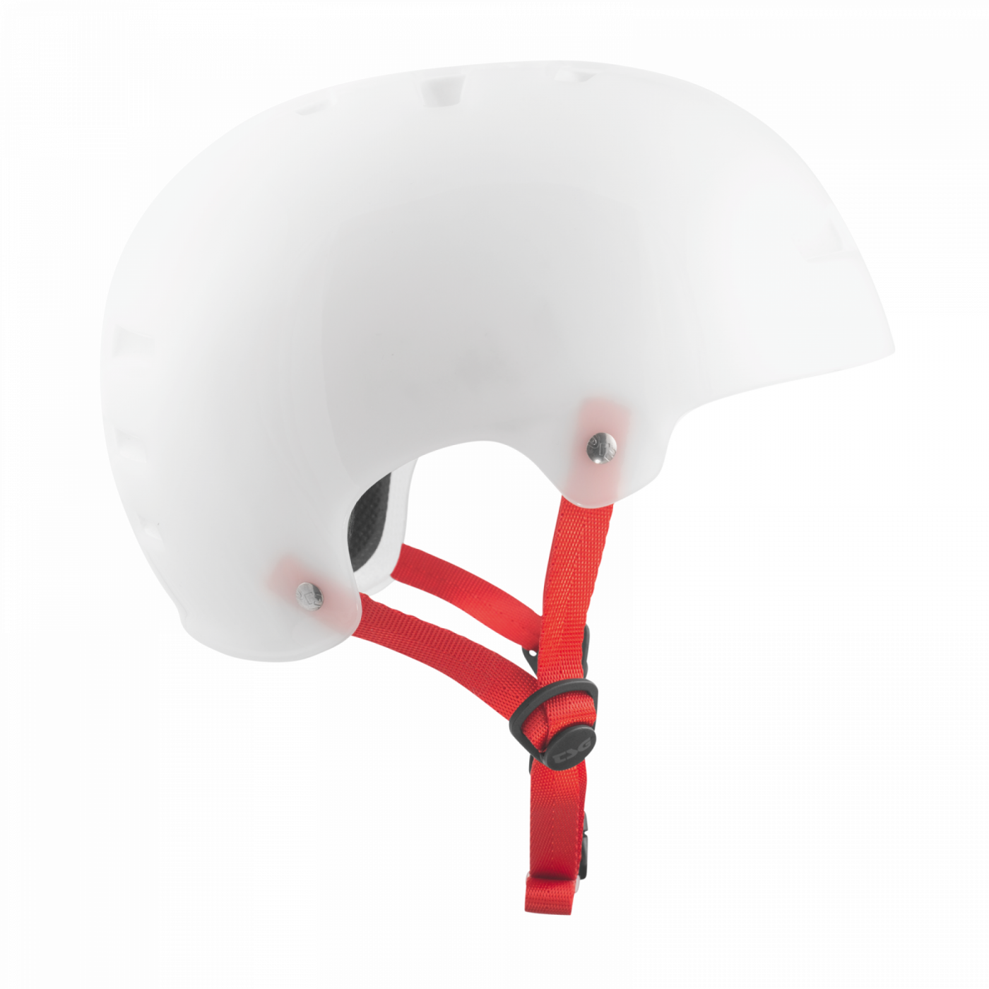 TSG Evolution Special Makeup Helm - Transparant Wit (Wit EPS)