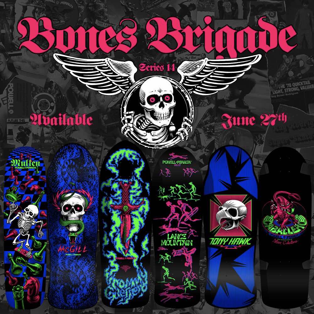 Bones Brigade® 14 Limited Edition Mike McGill Blacklight Reissue Deck