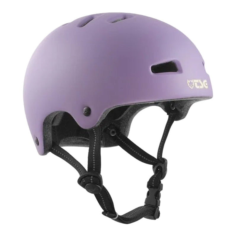 Casque enfant TSG Nipper Mini couleur unie - Mauve satiné