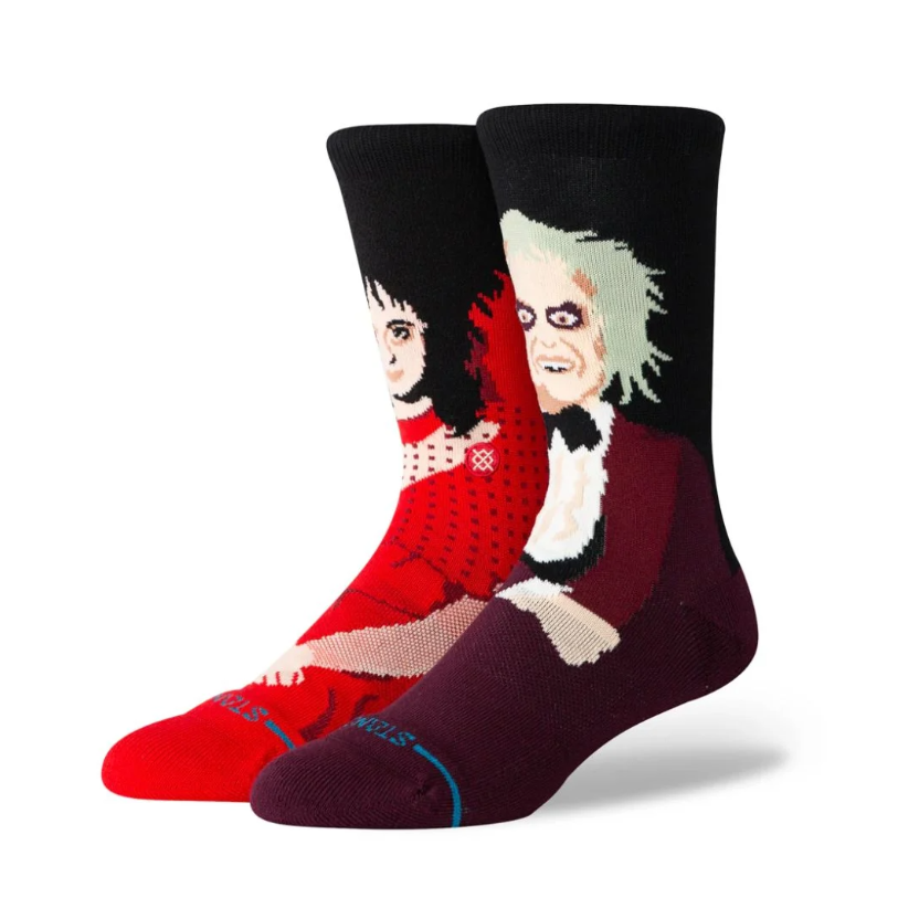 Stance Beetlejuice Dearly Beloved Crew Socks
