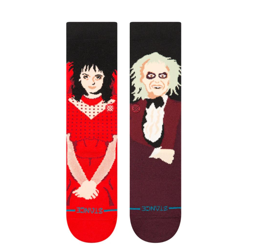 Stance Beetlejuice Dearly Beloved Crew Socks