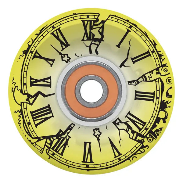 Horloge explosive Claus Grabke, lumière noire, boules de slime 78a, roues lumineuses