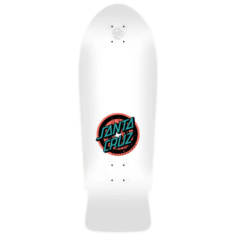 Santa Cruz Roskopp One Reissue Deck 10.35" - White