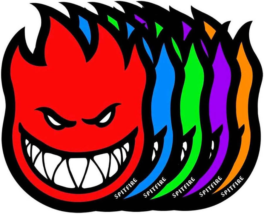 Spitfire Sticker Bighead Large 21 X 29cm