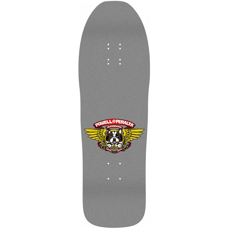 Powell Peralta Frankie Hill Bulldog Reissue Deck 10.0" - Silver