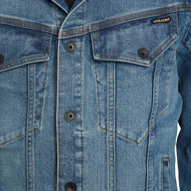 Volcom Weaver denimjack - vuilblauw