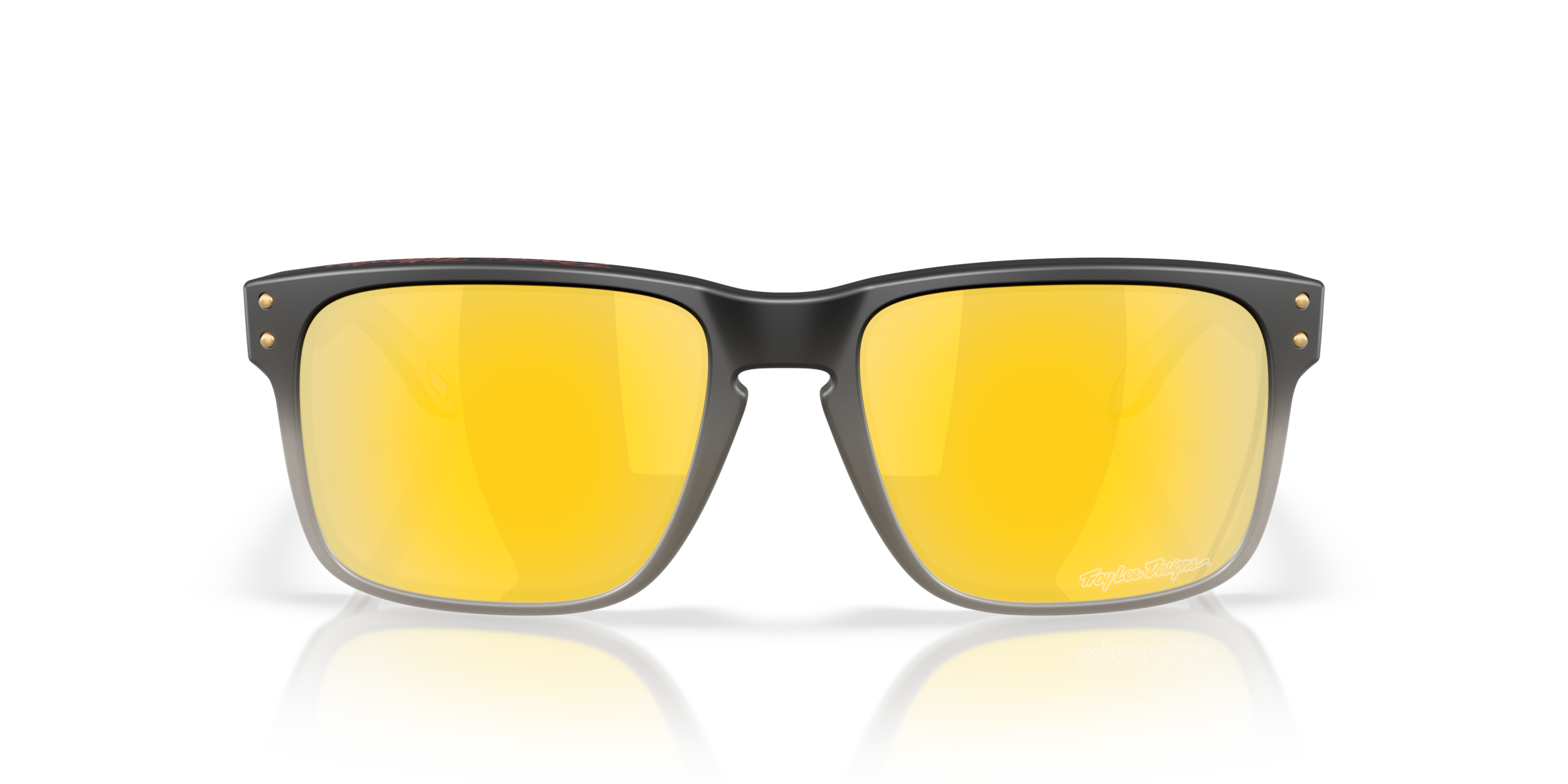 Oakley Holbrook™ Troy Lee Designs Series - Prizm 24k gepolariseerde glazen Zwart Fade montuur zonnebril
