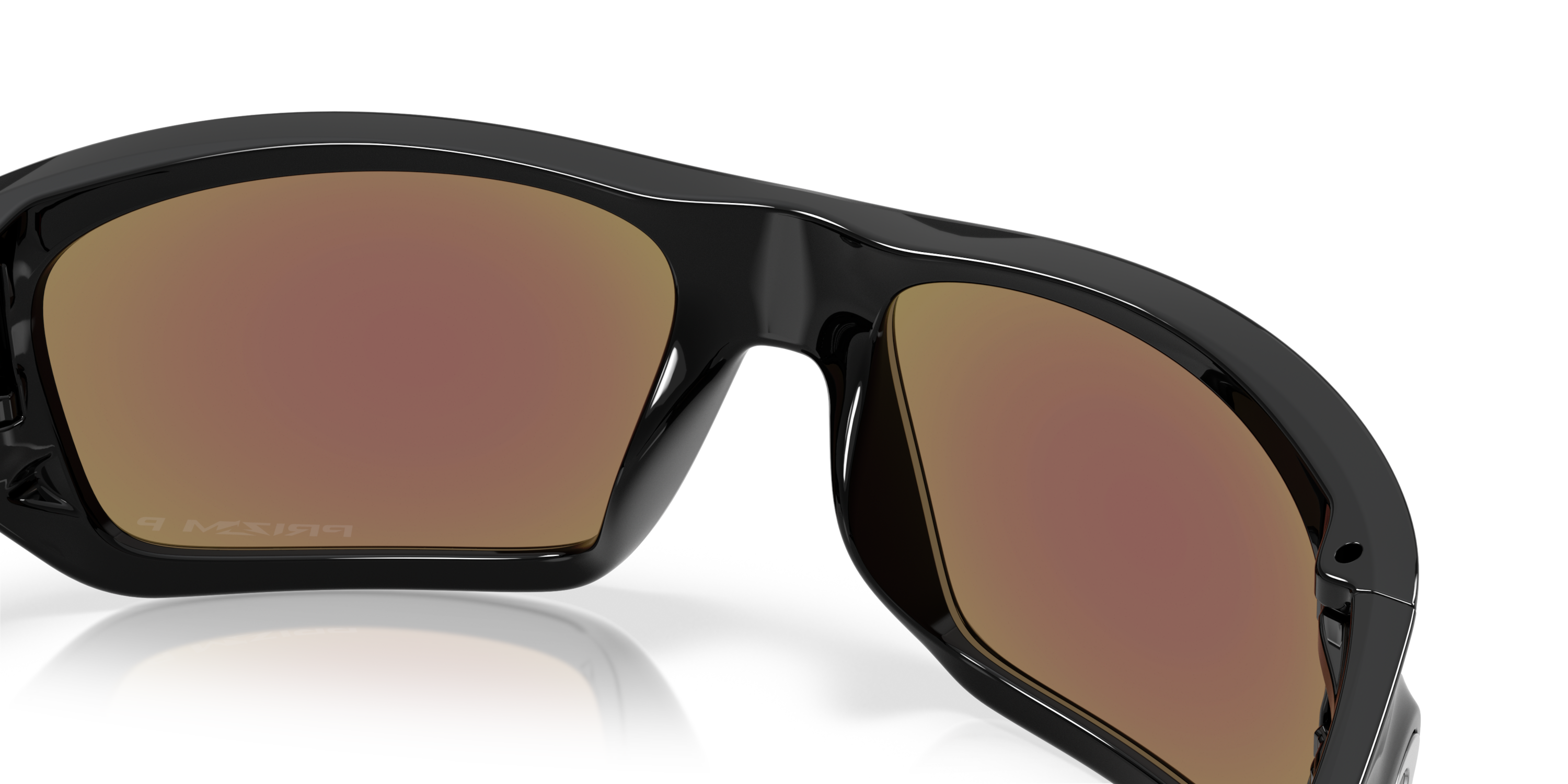 Lunettes de soleil polarisées Oakley Masseter Polished Black Prizm Sapphire