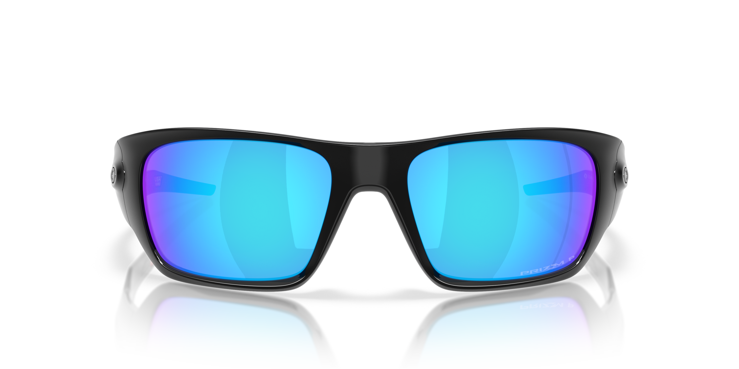 Lunettes de soleil polarisées Oakley Masseter Polished Black Prizm Sapphire