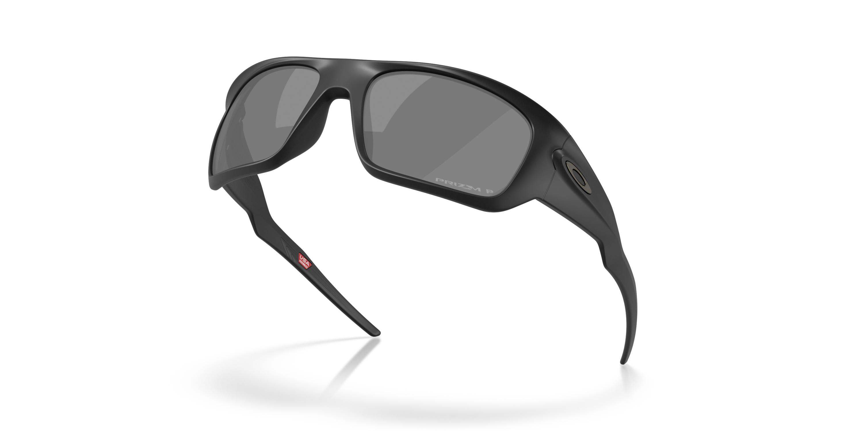 Oakley Masseter Glanzend Zwart Prizm Gepolariseerd - Mat Zwart