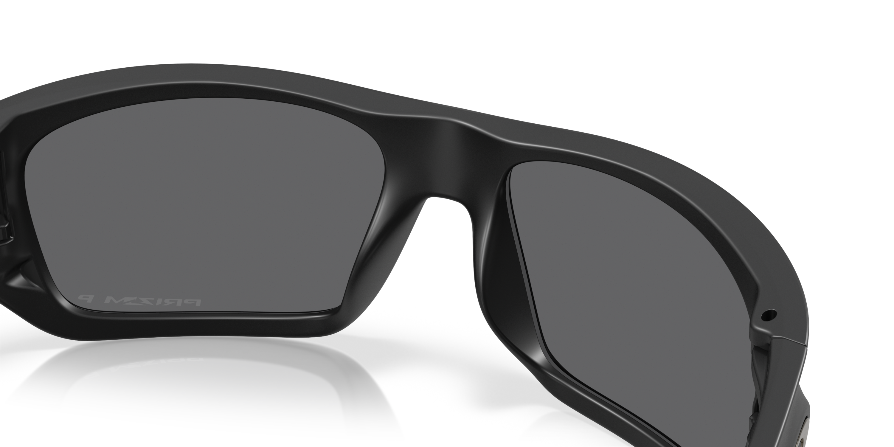 Oakley Masseter Glanzend Zwart Prizm Gepolariseerd - Mat Zwart