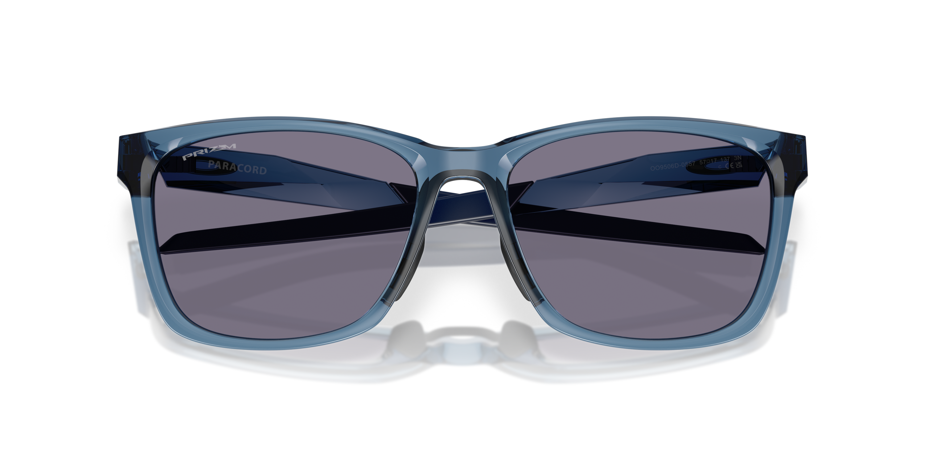 Oakley Paracord Prizm Grey Lenzen Transparant Abyss Montuur Zonnebril