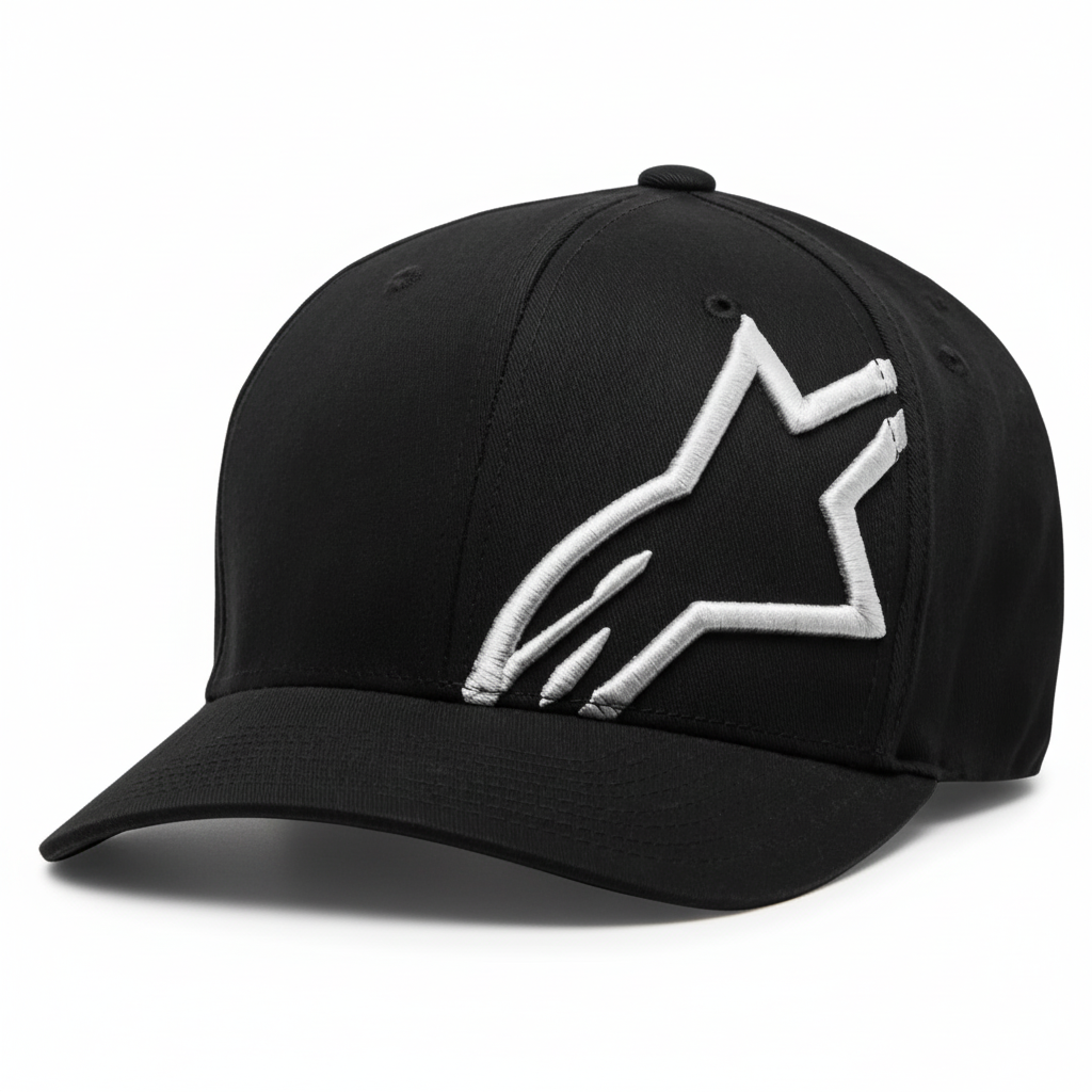 Alpinestars Corp Shift 2 Curved Hat - Black/White