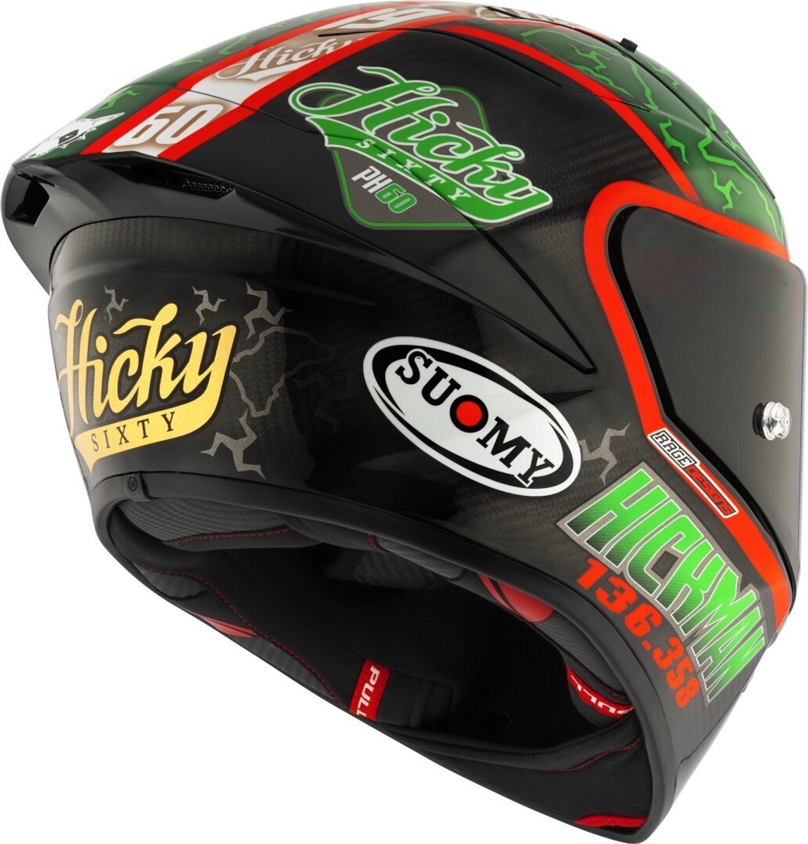 Suomy S1-XR GP Carbon Hickman Replica 2024 FIM