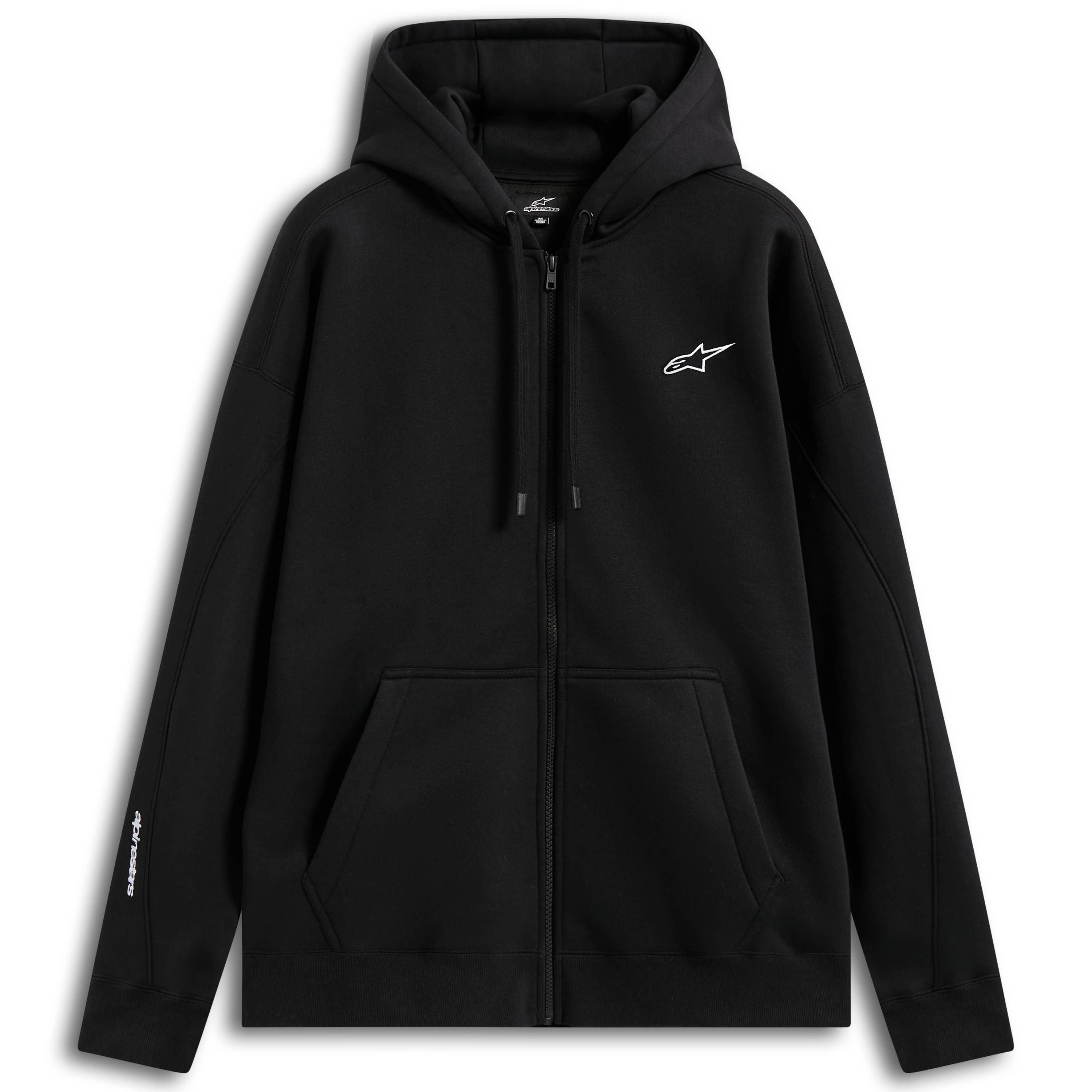 Alpinestars Pioneer Oversized  Zip Hoodie - Black