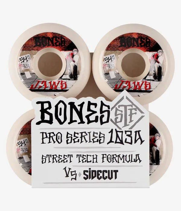 Bones STF Pro Series Homoki Down4Life 54mm 103a Skateboard Wheels