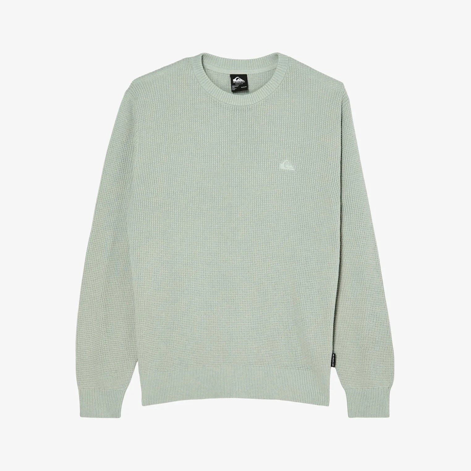 Quiksilver Waffle Sweater - Green Jumper