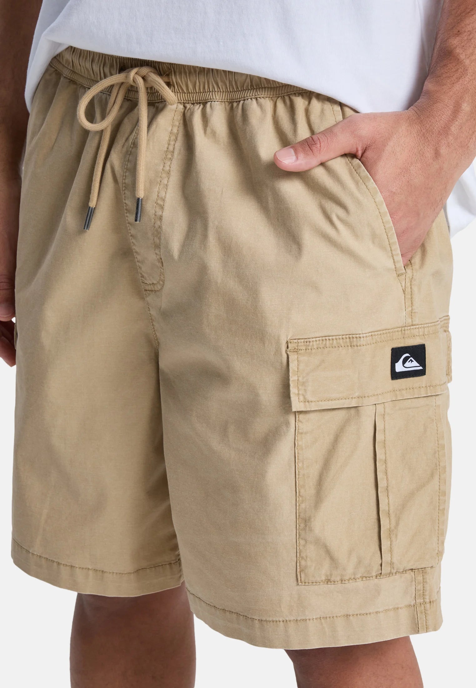 Quiksilver Elastic Taxer Cargo Short - Sand