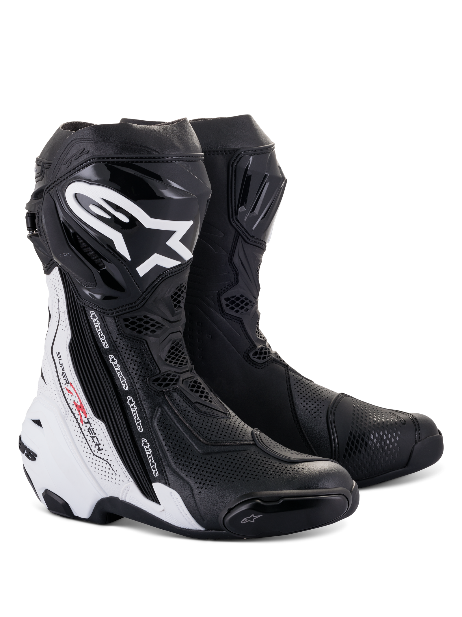 Supertech R Vented Boots - Black/White