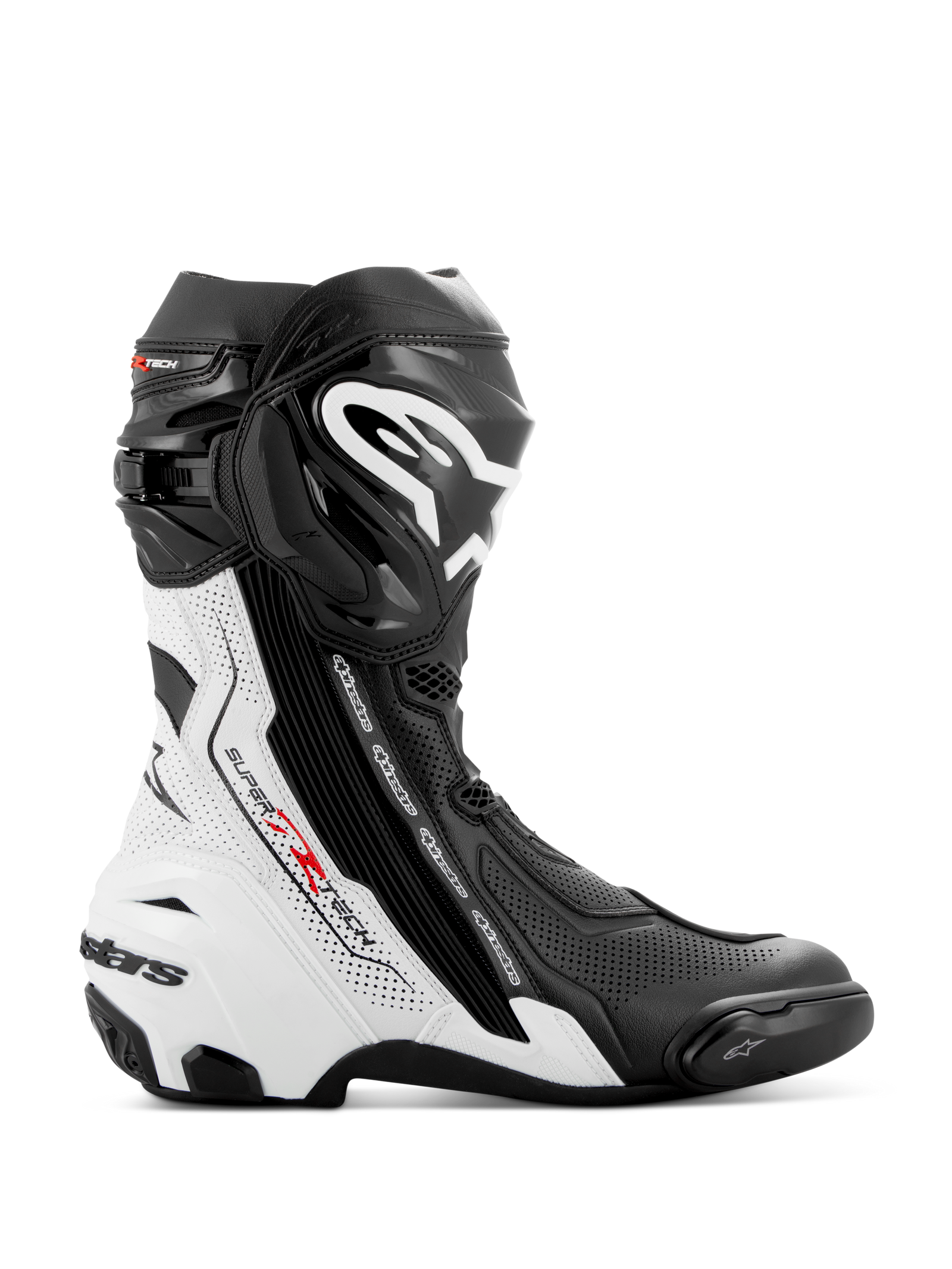 Supertech R Vented Boots - Black/White