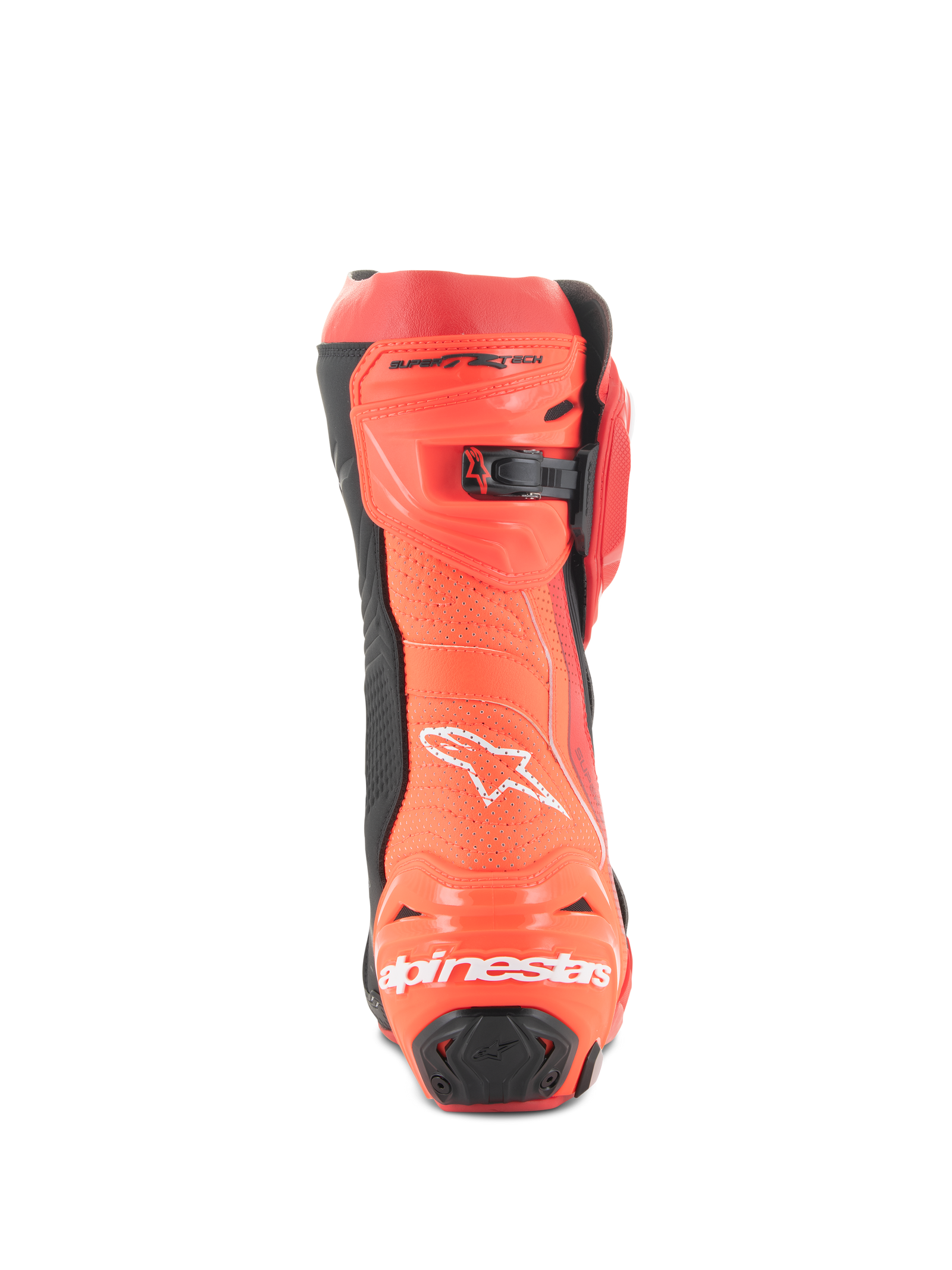 Bottes Supertech R ventilées - Rouge vif/Rouge fluo 