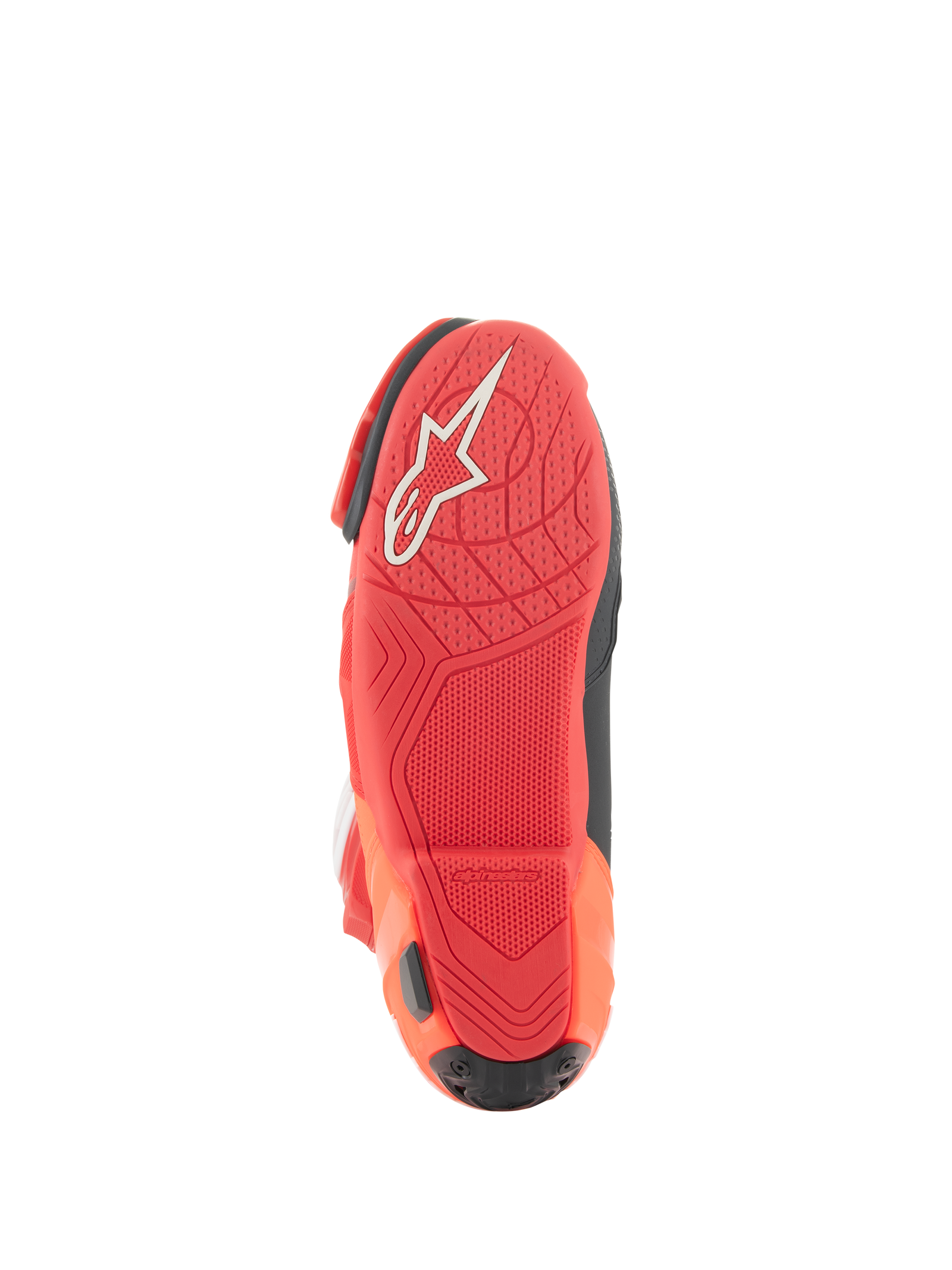 Bottes Supertech R ventilées - Rouge vif/Rouge fluo 