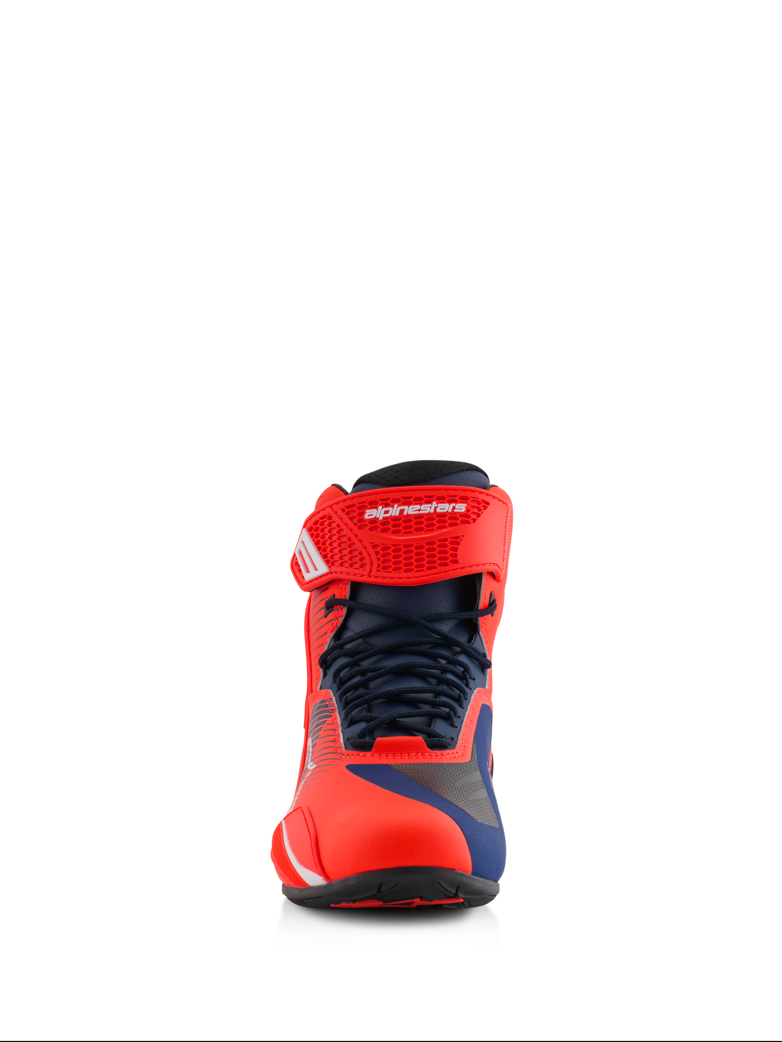 MM93 Faster-4 schoenen - Rood fluorescerend/donkerblauw 