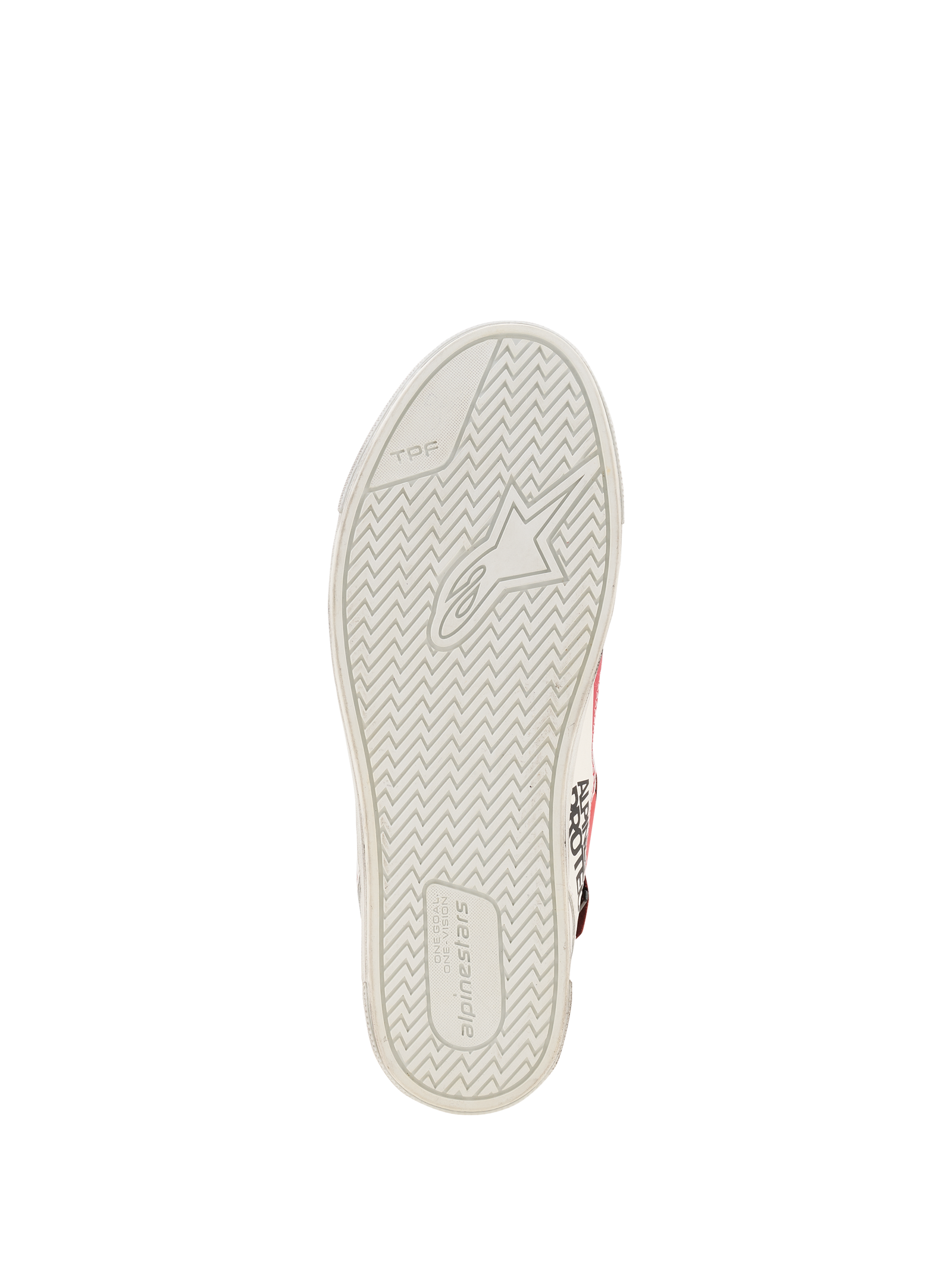 Alpinestars Stated Flair Shoes - White/Bright Red