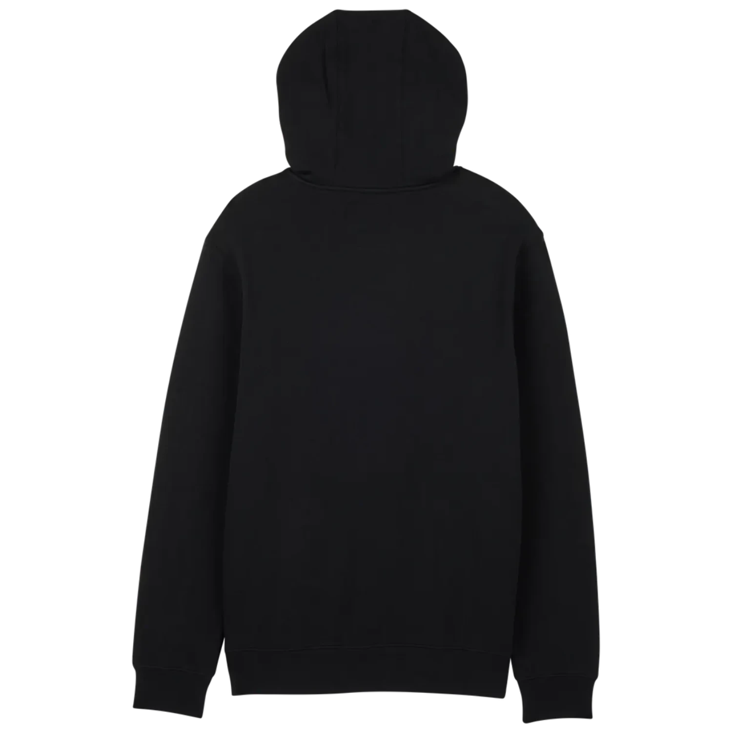 Fox Head Pullover Hoodie Fleece - Black