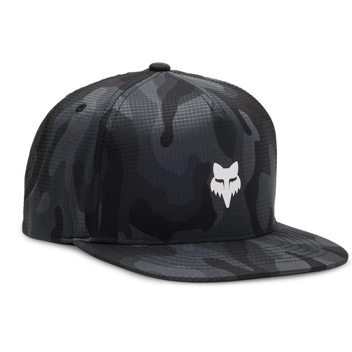 Fox Snapbackcap Fox Head Camo Tech - Black Camo