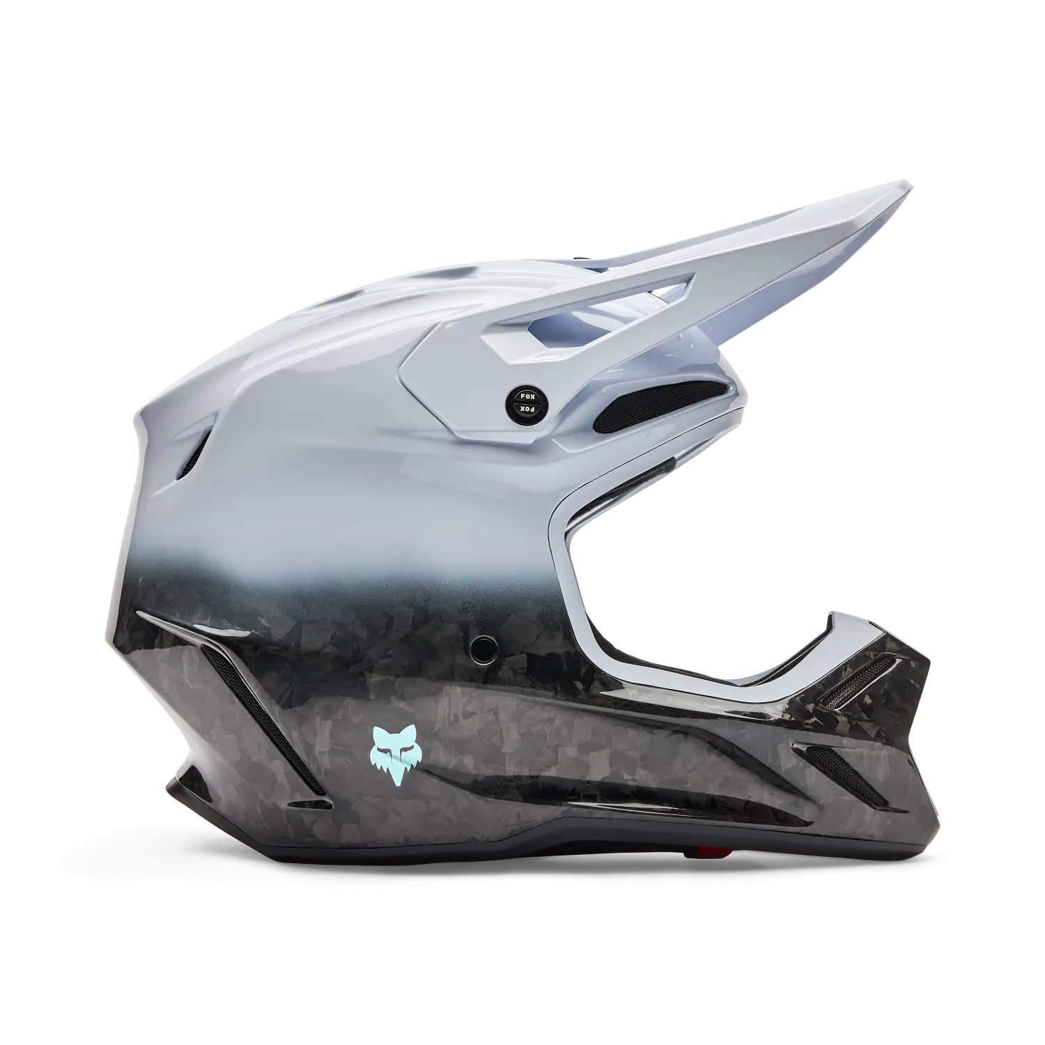 Fox V3 RS Ghost Helmet - White