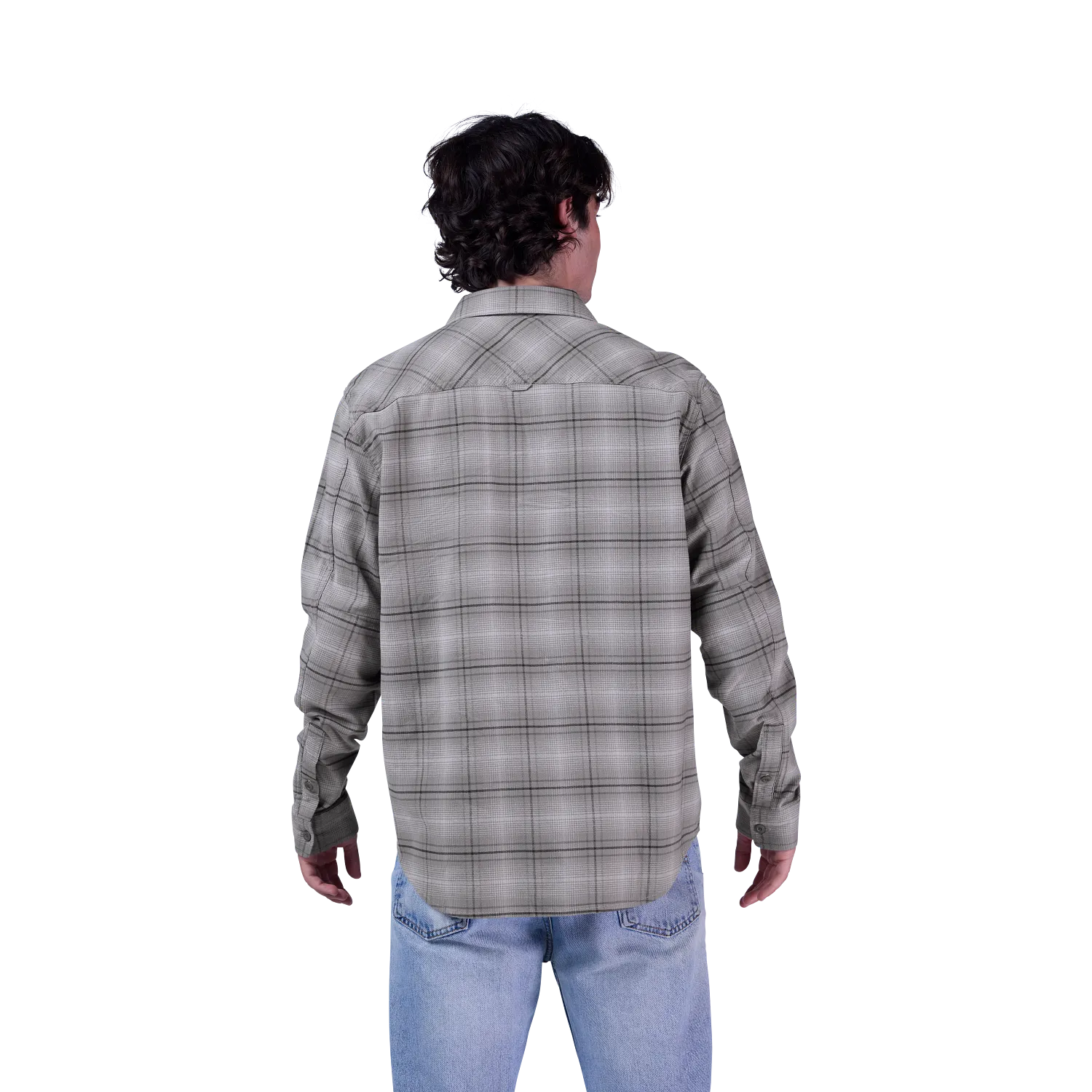 Chemise à manches longues Fox Survivalist Stretch Flannel - Gris clair