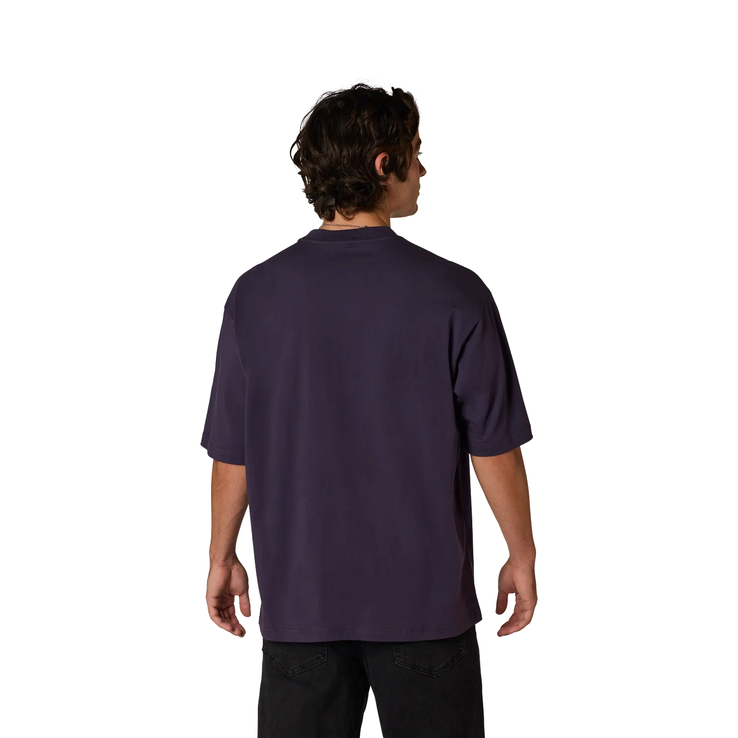 T-shirt met oversized pasvorm en vossenprint – Plumb Perfect