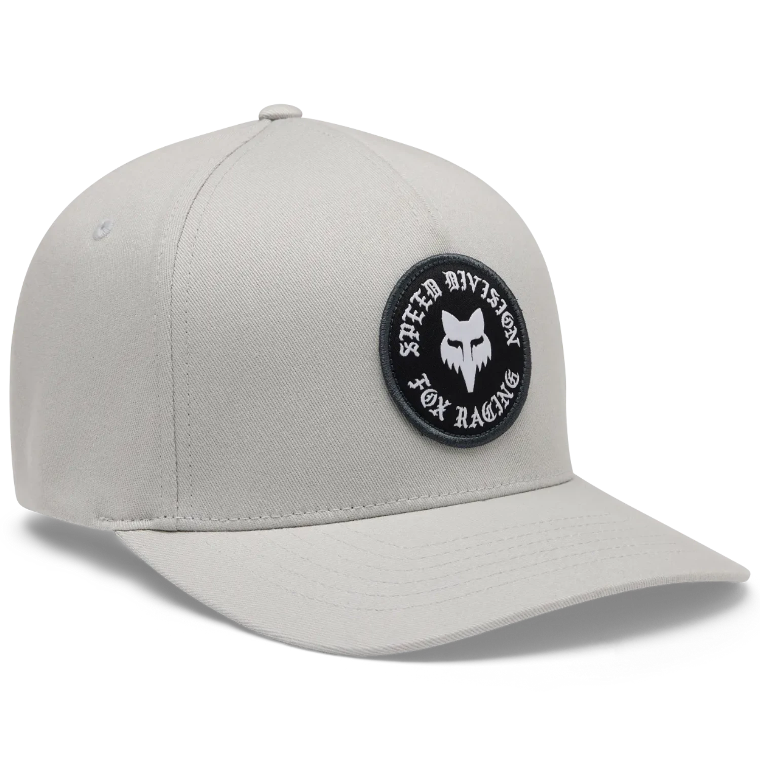 Fox Badge Flexfit Hat - Lichtgrijs