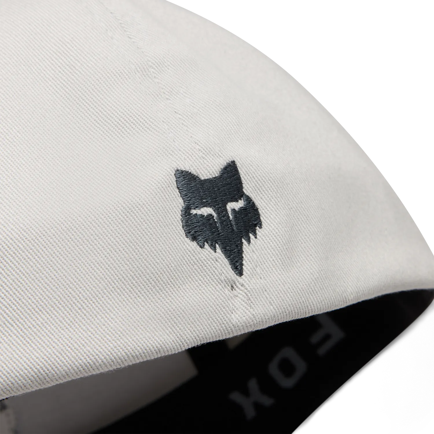 Fox Badge Flexfit Hat - Lichtgrijs
