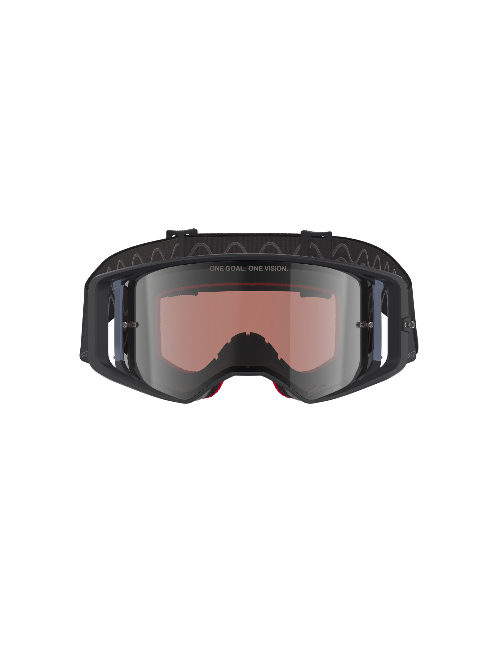 Alpinestars Supertech Corp Goggles Absolute Vision - Black Grey Mirror Silver