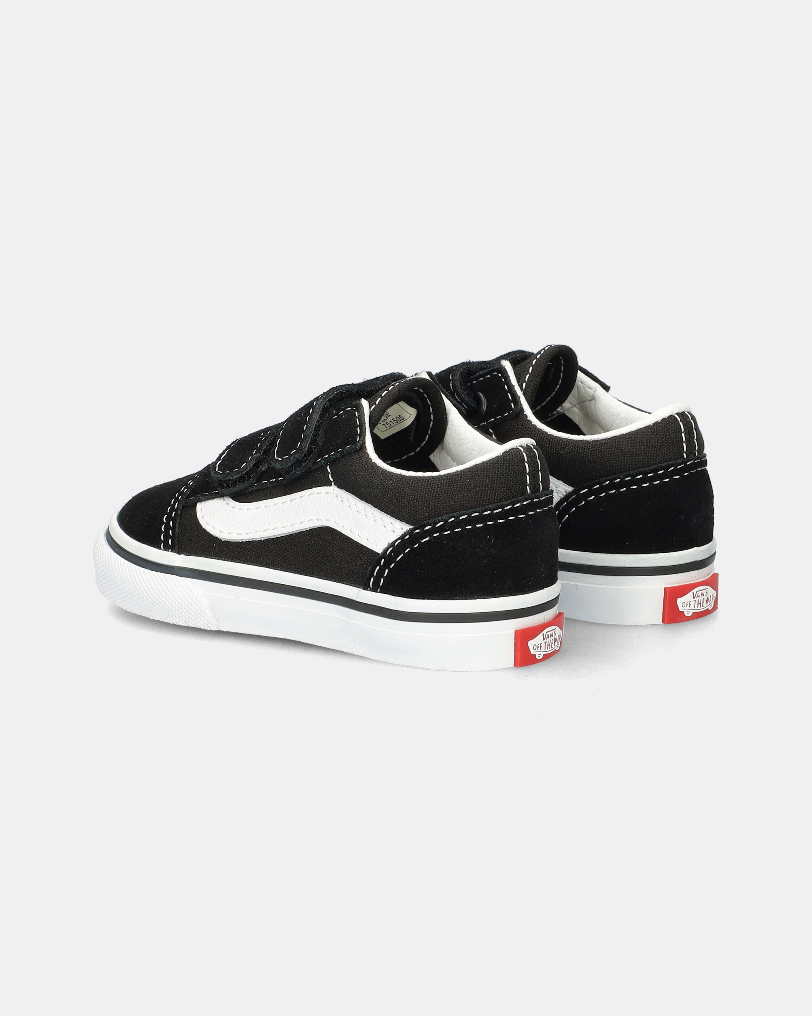 Vans Old Skool V Toddler Shoes (1-4y) - Black/White
