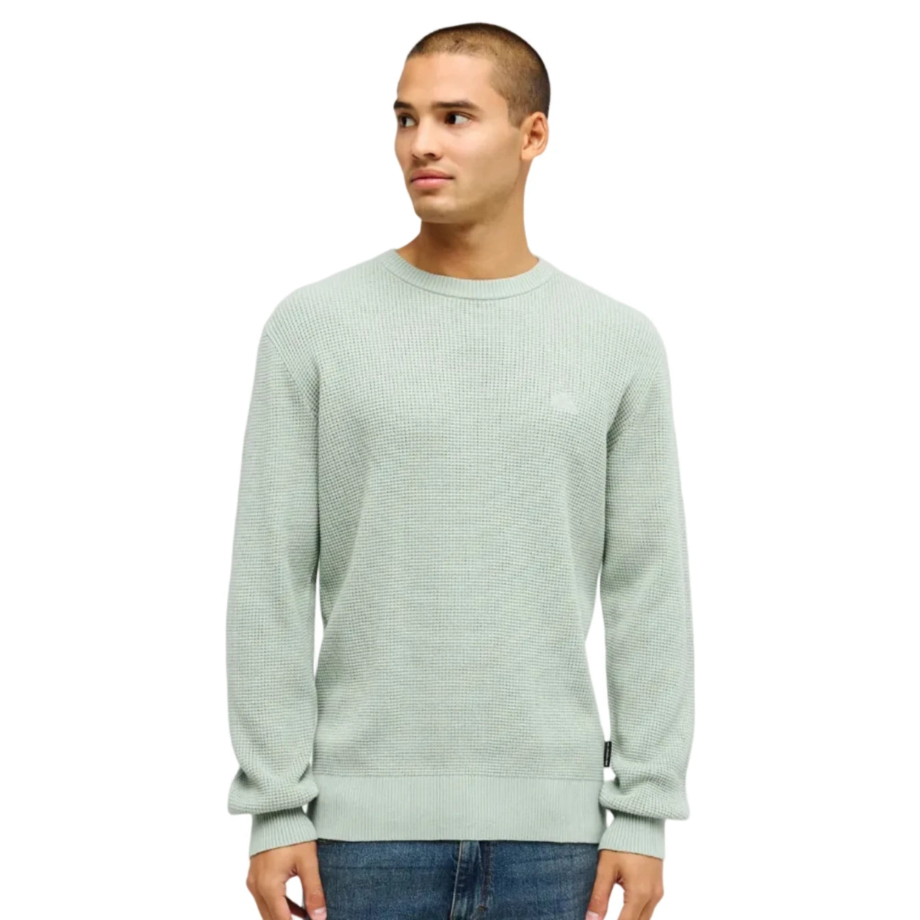 Quiksilver Waffle Sweater - Green Jumper