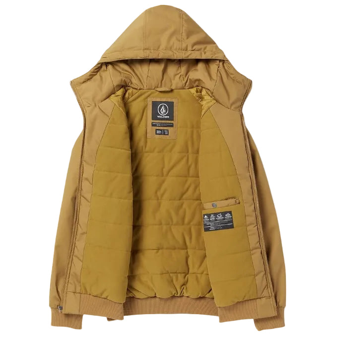 Volcom Hernan 5k Jacket - Sand
