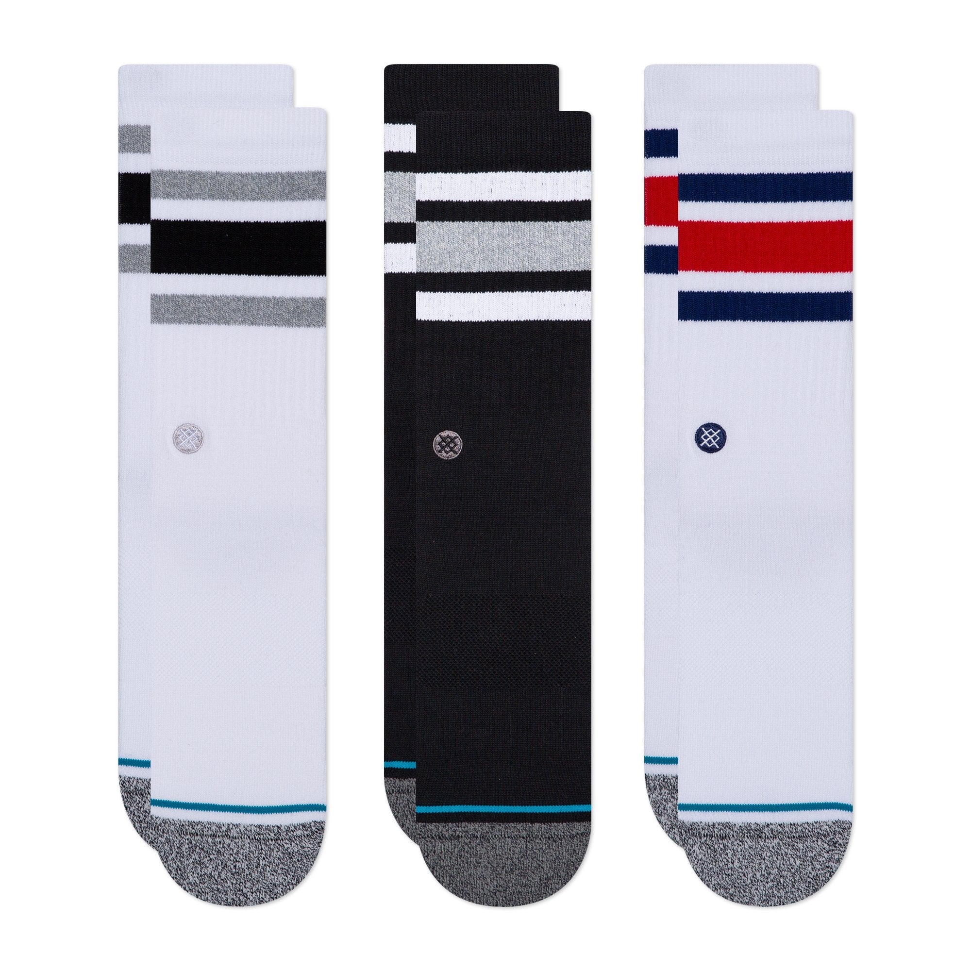 Stance The Boyd 3-Pack Crew Socks