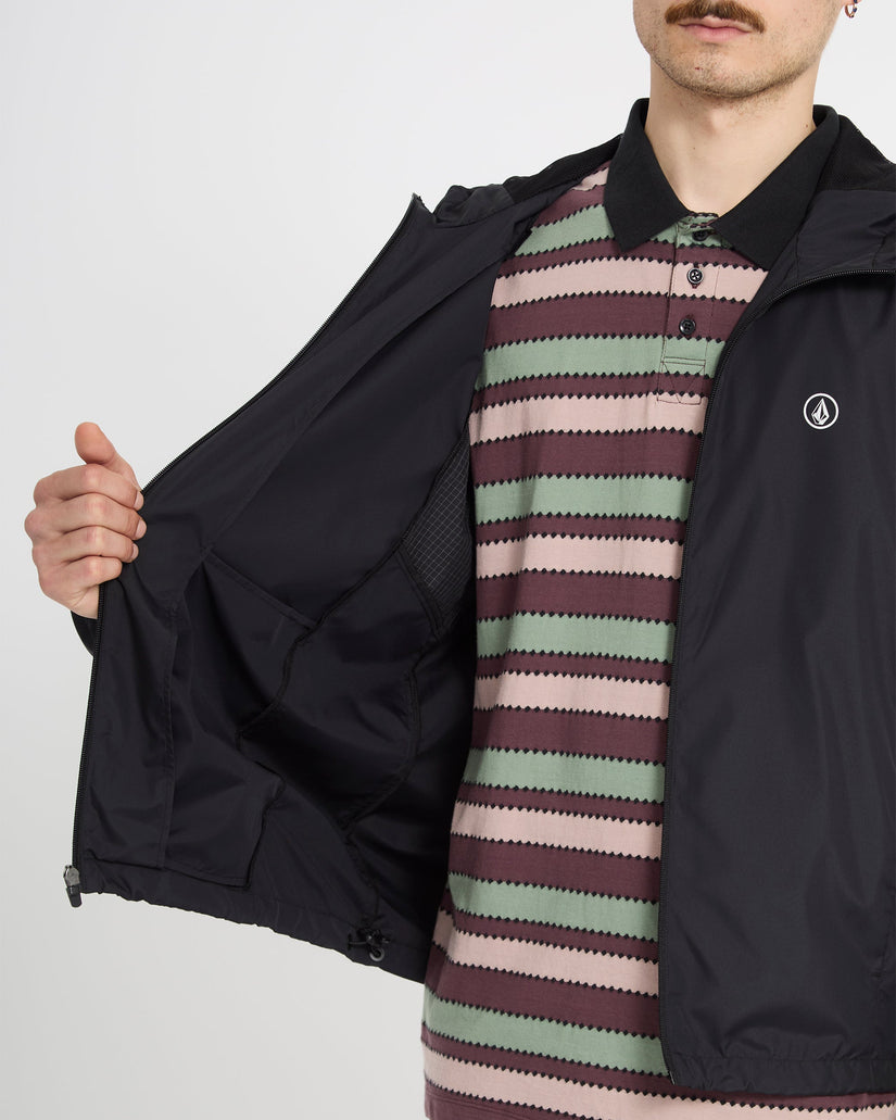 Volcom Wavern Lightweight Jacket - New Black
