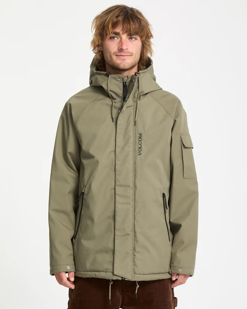 Volcom Stone Stoke II 10K Jacket - Wintermoss