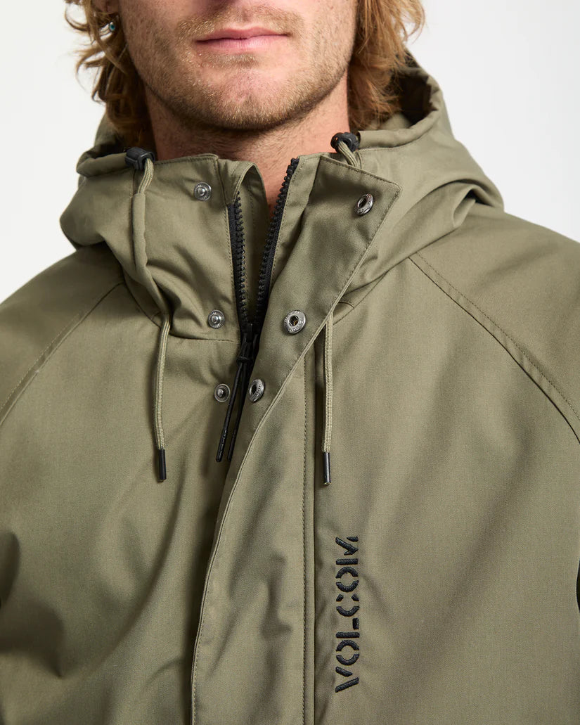 Volcom Stone Stoke II 10K Jacket - Wintermoss