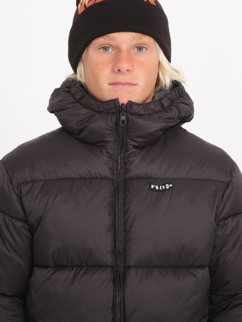 Volcom Kids Iconic (Reversible) Jacket - Black